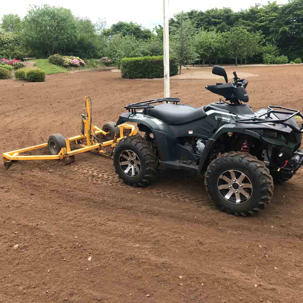 ATV med afretter